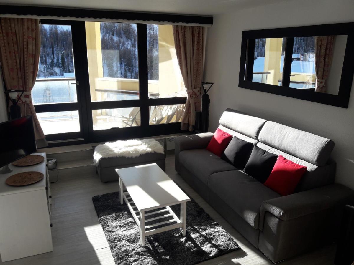 Appartement 4/6 Pers Plein Sud. Front De Neige Isola 2000 Dış mekan fotoğraf